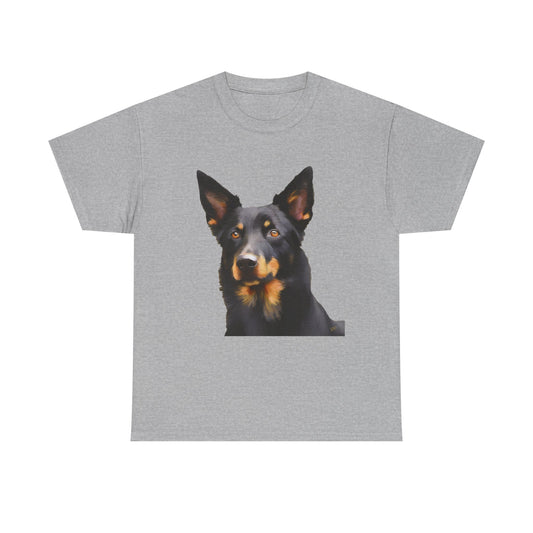Australian Kelpie #2  Heavy Cotton Tee