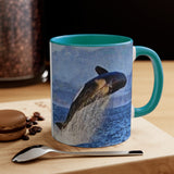Whale - 'Leviathan' Accent Coffee Mug, 11oz