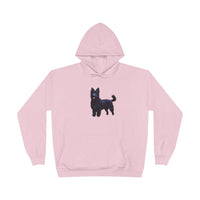 Croatian Sheepdog - Unisex Fleece Lined Pullover Hoodie Sweatshirt