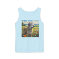 Irish Wolfhound Unisex Relaxed Fit Garment-Dyed Tank Top