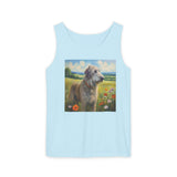 Irish Wolfhound Unisex Relaxed Fit Garment-Dyed Tank Top