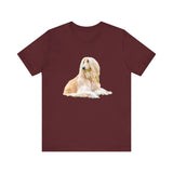 Afghan Hound Unisex Jersey Short Sleeve Tee