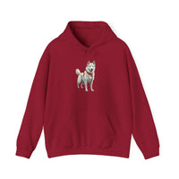 Yakutian Laika - Unisex 50/50 Hooded Sweatshirt