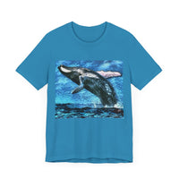 Humpback Whale Unisex Jersey Short Sleeve Tee