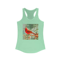 Winter Cardinal -- Women's Racerback Tank