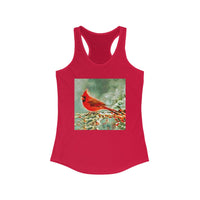 Winter Cardinal -- Women's Racerback Tank