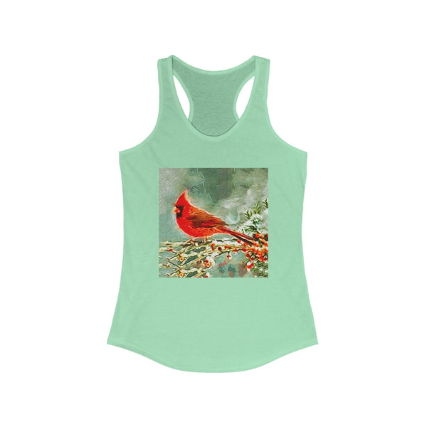 Winter Cardinal -- Women's Racerback Tank