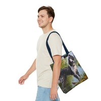 Large Munsterlander Polyester Tote Bag (AOP)