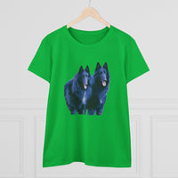 Belgian Shepherds Women's Midweight Cotton Tee - Style Meets Comfort