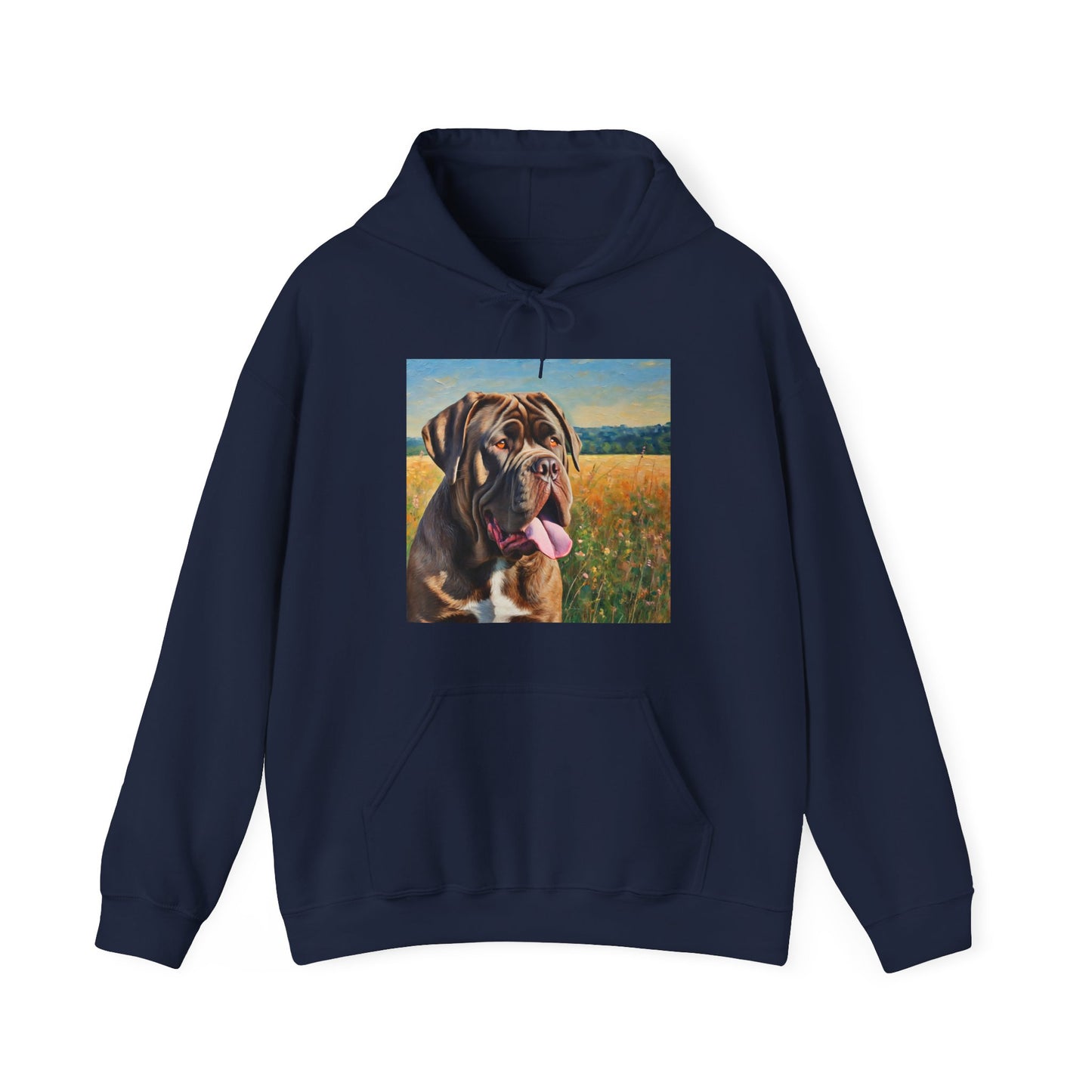 Neapolitan Mastiff 50/50 Hooded Sweatshirt