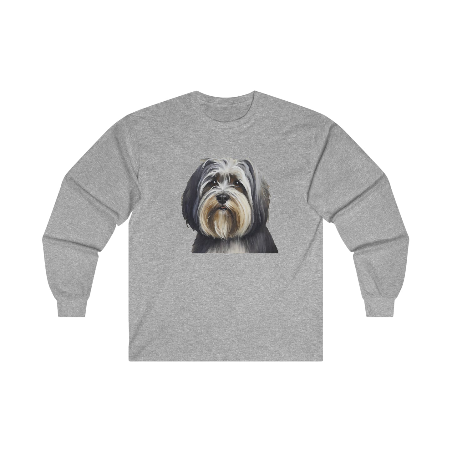 Tibetan Terrier Classic Cotton Long Sleeve Tee