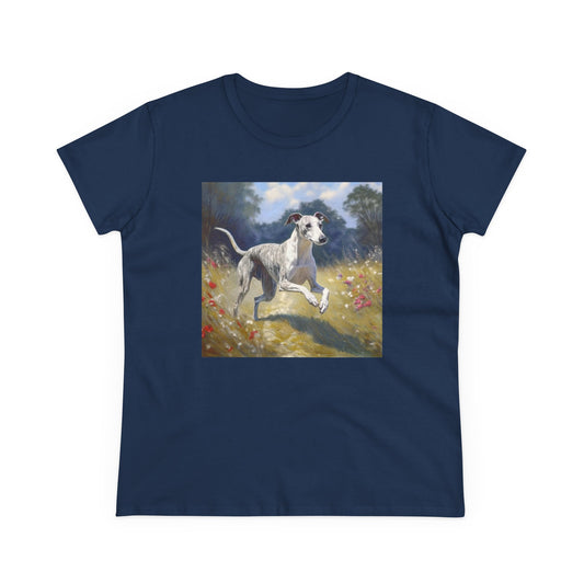 Whippet  --  Women's Midweight Cotton Tee