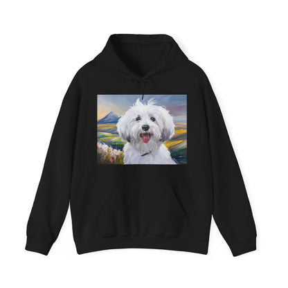 Coton de Tulear Unisex 50/50 Hooded Sweatshirt