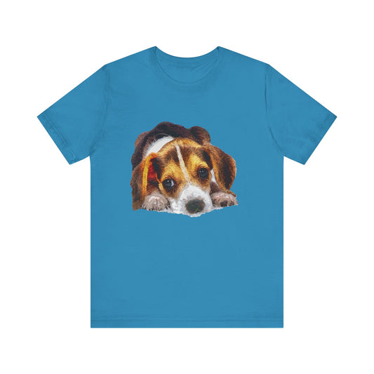 Beagle 'Daisy Mae' Unisex Jersey Tee: Comfort Meets Charm