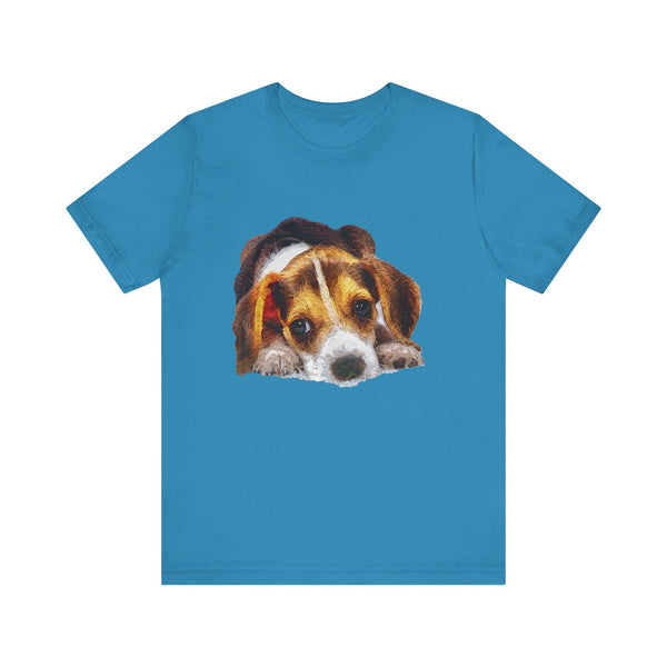Beagle 'Daisy Mae' Unisex Jersey Tee: Comfort Meets Charm