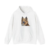 Icelandic Sheepdog 50/50 Hooded Sweatshirt