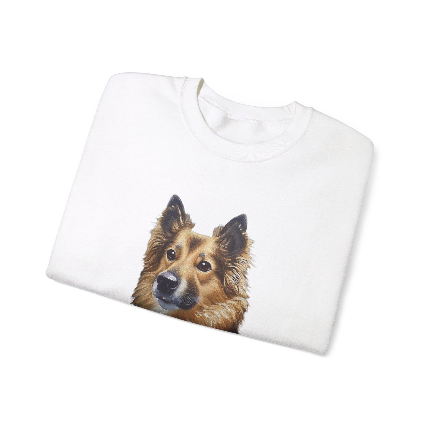 Icelandic Sheepdog Unisex 50/50 Crewneck Sweatshirt