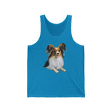 Papillon Unisex Jersey Tank