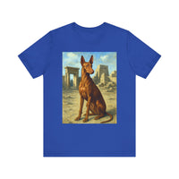 Egyptian Pharoh Hound - Unisex Jersey Short Sleeve Tee
