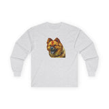 Chow Unisex Cotton Long Sleeve Tee