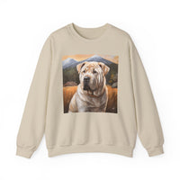 Chinese Shar-Pei Unisex 50/50 Crewneck Sweatshirt