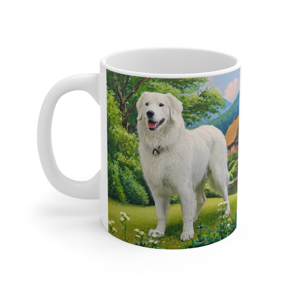 Hungarian Kuvasz Ceramic Mug 11oz