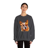 Red Heeler - Australian Cattle Dog - Unisex 50/50 Crewneck Sweatshirt