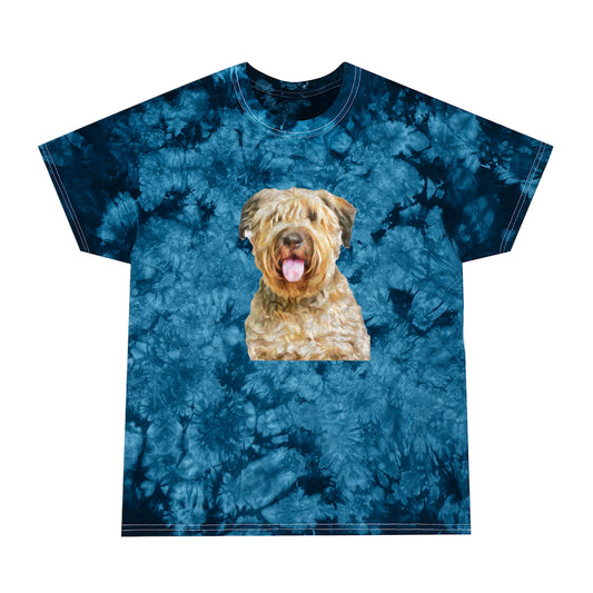 Bouvier des Flandres Unisex Crystal Cotton Tie-Dye Tee