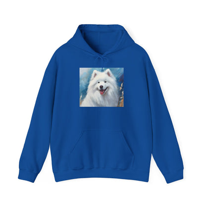 Samoyed Unisex 50/50 Hooded Sweatshirt