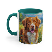 Nova Scotia Duck Tolling Retriever 'Dixie' 11oz Ceramic Accent Mug