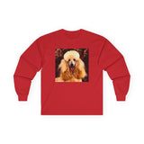 Poodle Unisex Cotton Long Sleeve Tee