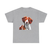 Brittany Spaniel 'Gunner' Unisex Heavy Cotton Tee