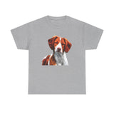 Brittany Spaniel 'Gunner' Unisex Heavy Cotton Tee