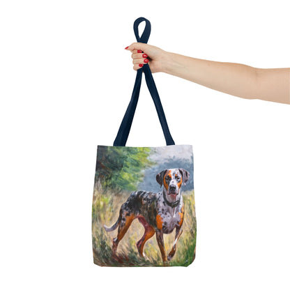 Catahoula Polyester Tote Bag (AOP)