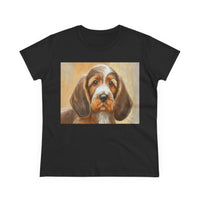 Basset Fauve de Bretagne Women's Midweight Cotton Tee