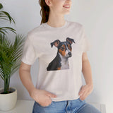 Teddy Roosevelt Terrier Unisex Jersey Short Sleeve Tee