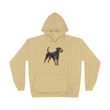 Jagdterrier - Unisex Fleece Lined Pullover Hoodie Sweatshirt