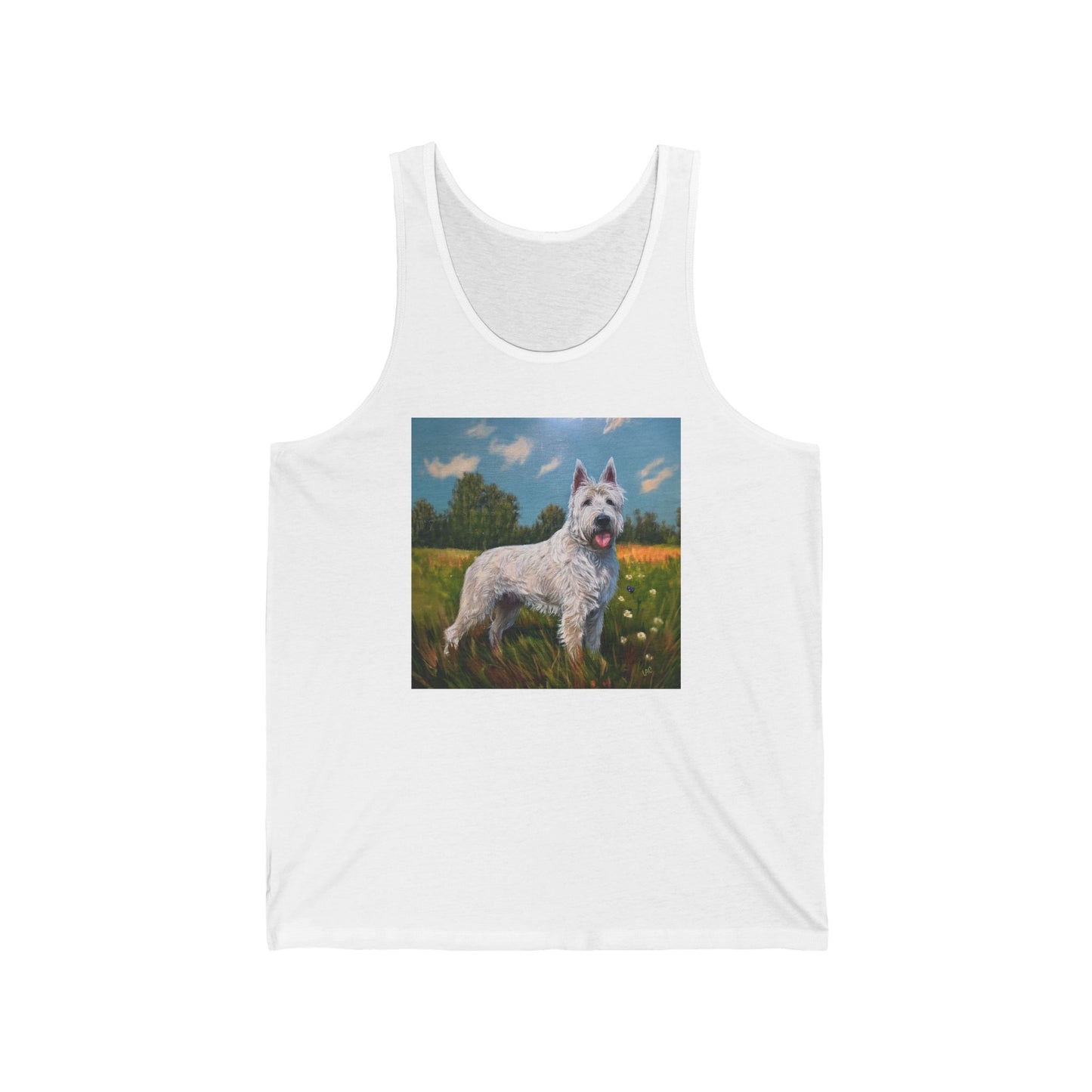 Bouvier des Ardennes Unisex Jersey Tank Top