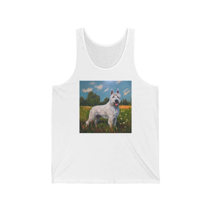 Bouvier des Ardennes Unisex Jersey Tank Top