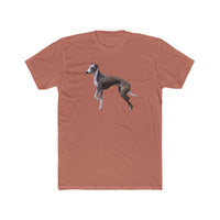 Greyhound Men's Fitted Cotton Crew Tee