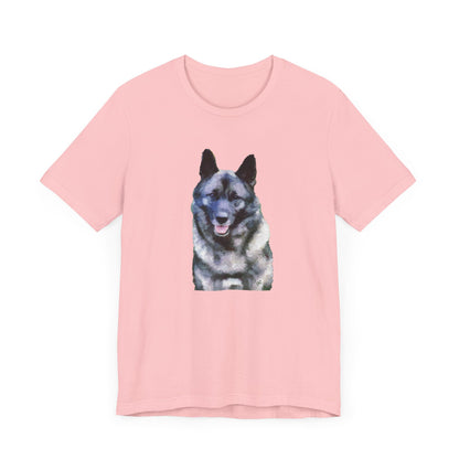 Norwegian Elkhound - Unisex Jersey Short Sleeve Tee