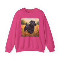 Black Russian Terrier Unisex 50/50 Crewneck Sweatshirt