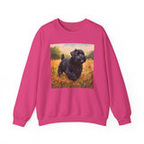 Black Russian Terrier Unisex 50/50 Crewneck Sweatshirt