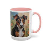 Teddy Roosevelt Terrier - Ceramic Accent Coffee Mug  - 2 Sizes