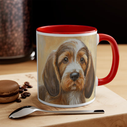Basset Fauve de Bretagne 11oz Ceramic Accent Mug