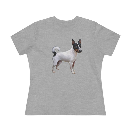 Japanese Terrier Relaxed Fit Women's Cotton Tee - Perfect Gift for Dog Lovers