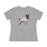 Japanese Terrier Relaxed Fit Women's Cotton Tee - Perfect Gift for Dog Lovers