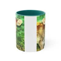 Jersey Calf Accent Coffee Mug, 11oz