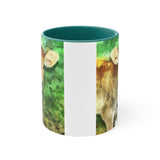 Jersey Calf Accent Coffee Mug, 11oz