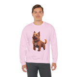 Norwich Terrier Unisex 50/50 Crewneck Sweatshirt